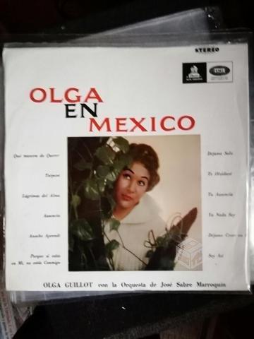 Vinilo Olga Guilllot