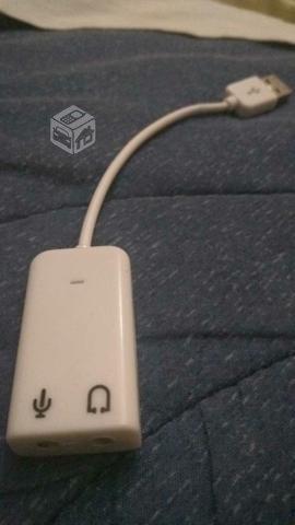 Tarjeta adaptador de sonido USB