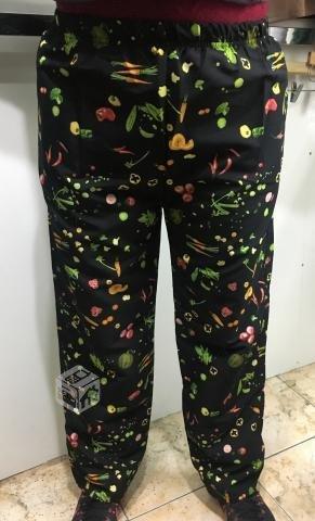 Pantalon de cocina con diseños