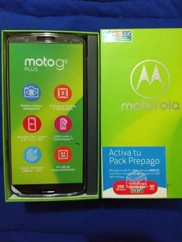 Motorola Moto G6 plus indigo nuevo