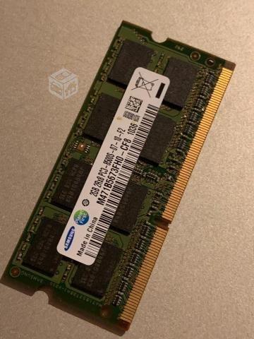 Memorias RAM DDR3 notebook
