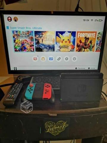 Nintendo switch + monitor/TV HD