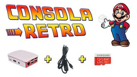 Consola Retro Mini 32GB - Nes Snes N64 Sega Arcade