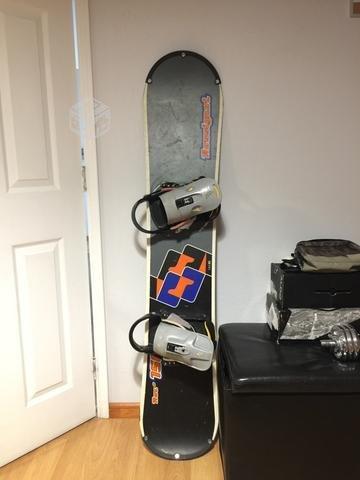 Tabla de snowboard + fijaciones