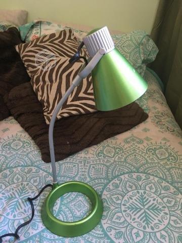 Lámpara de escritorio, verde, pequeña