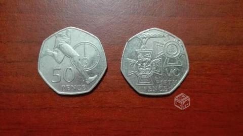 Moneda Conmemorativa de Gran Bretaña 50 pence