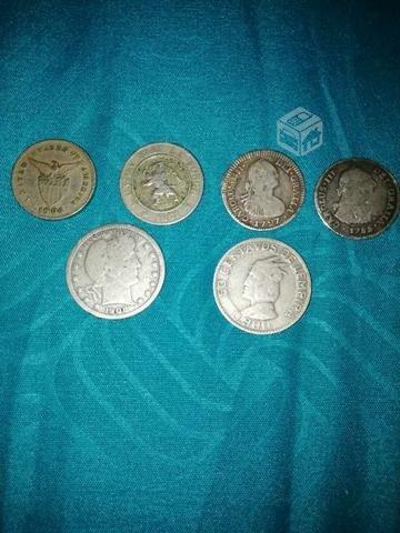 Monedas de plata antiguas de gran valor