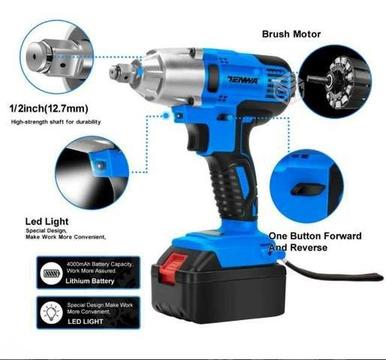 Llave de impacto nueva inalámbrica