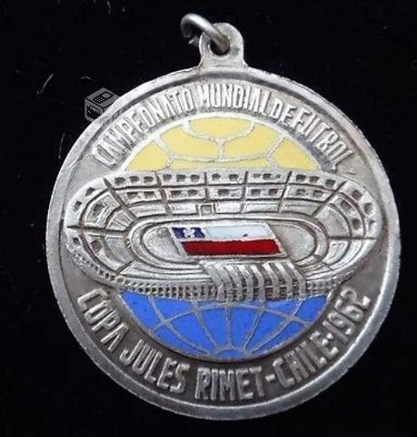 Medalla Mundial Chile 1962. Recuerdo Jugadores