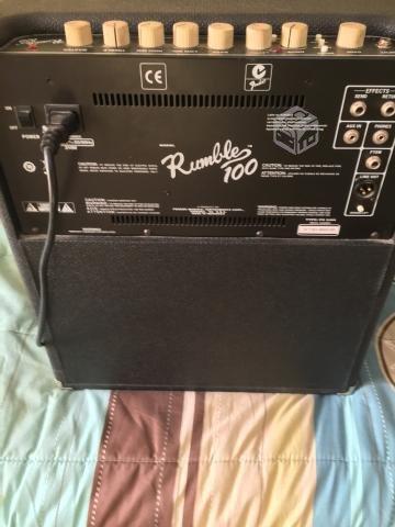 Amplificador de Bajo Fender Rumble 100 (impeque)