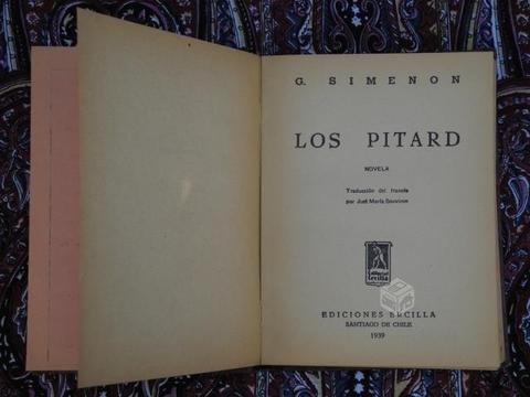 Los pitard, George Simenon