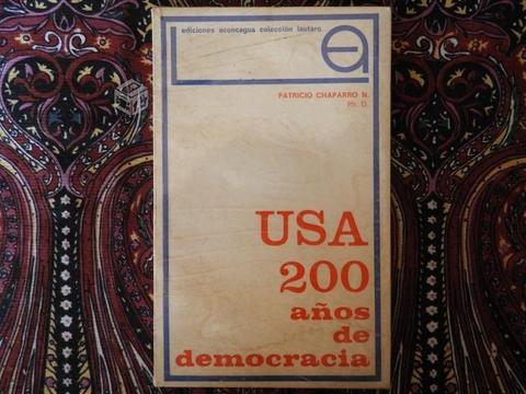 USA, 200 años de democracia, Patricio Chaparro