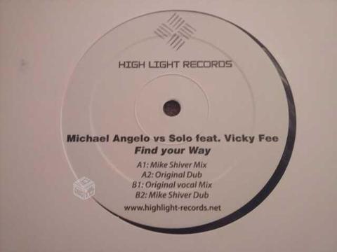 Vinilo Trance/ Michael Angel vs Solo-find your way