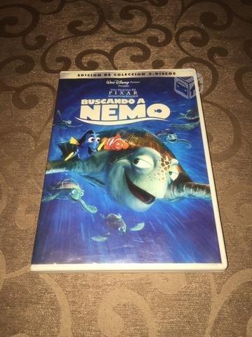 Dvd Doble Pelicula Disney-Pixar Buscando a Nemo