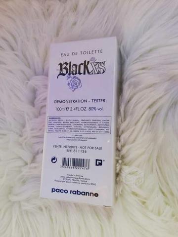 Perfume paco rabanne Xs Black 100ML SELLADO TESTER