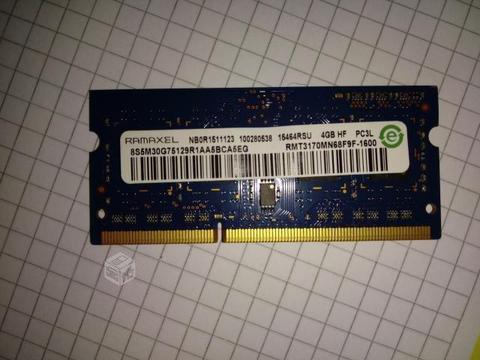 Memoria RAM DDR3 4GB