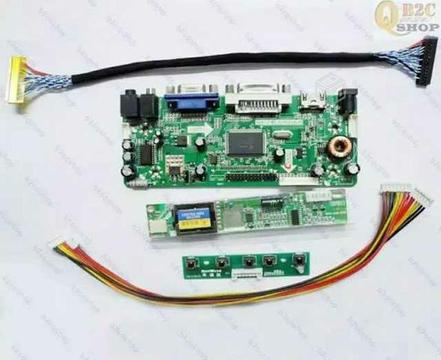 (+ HDMI + DVI + VGA) Kit de controlador LCD 15,4 p