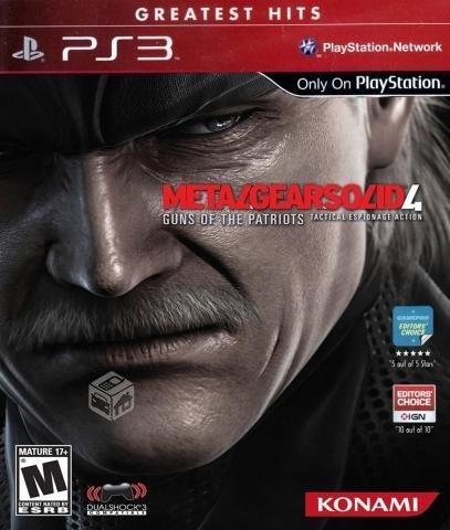 Metal Gear Solid 4 PS3
