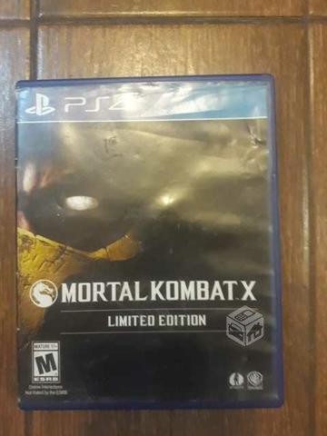 Mortal kombat x edición limitada ps4 usado