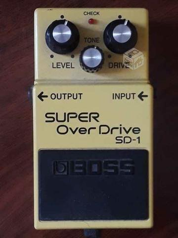 Pedal de guitarra Boss SD-1 Super Overdrive