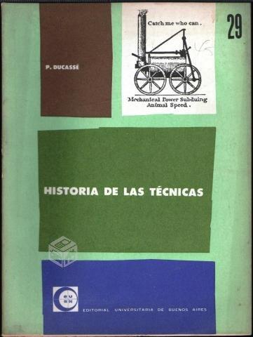 Historia de las Técnicas Cuadernos Eudeba N° 29