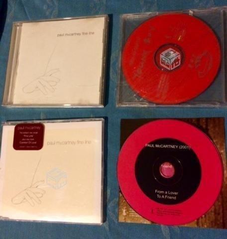 Paul Mccartney Lote 3 Rarezas En Cd impecables