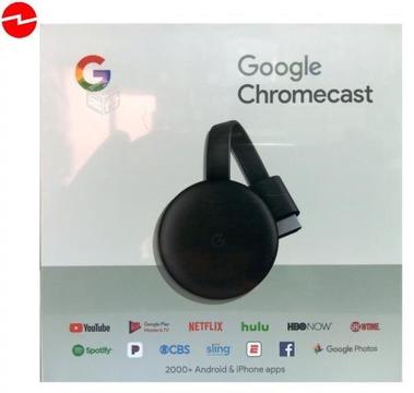 Google Chromecast 3 Multimedia Wifi Hdmi Dongle Sn