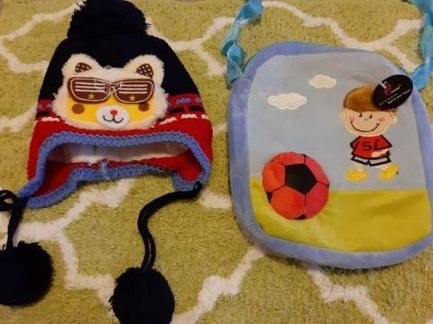 Gorro niño y mochila