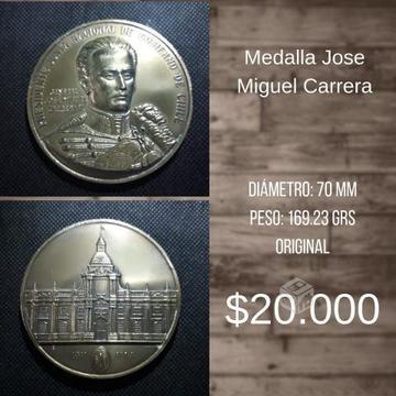 Medallas históricas conmemorativas CHILE