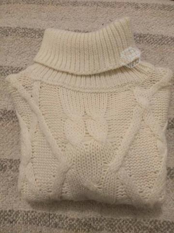 Chaleco/sweater blanco, FES talla S
