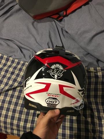 Casco de moto para enduro y cross