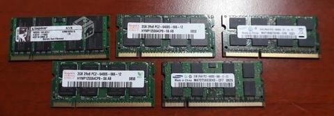 Memoria Notebbok SoDimm DDR2 667 Mhz