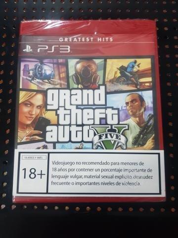 GTA V PS3 sellado