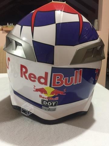 Casco Red Bull motocross enduro talla M