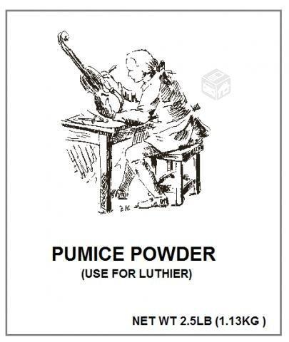 Polvo Piedra Pomez Pumice Powder Luthier