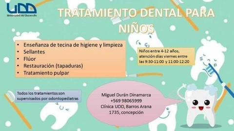 Atencion dental niños