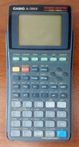 Calculadora Casio fx-7700GE