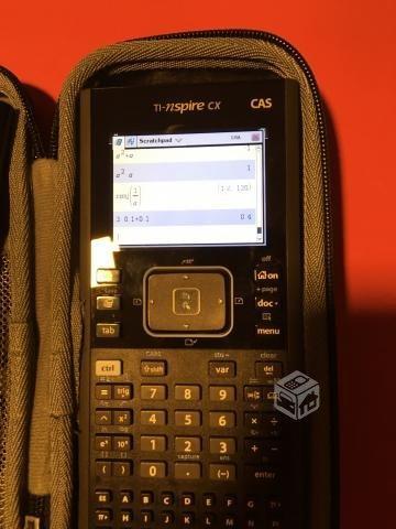 Calculadora TI Nspire CX CAS + Bolso antigolpe