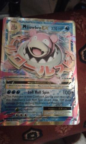 Mslowbro ex ultra rare pokemon carta