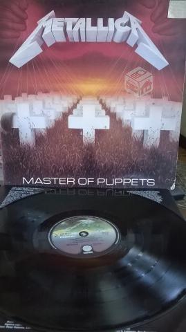 Metallica, master of puppets lp 1989 europa vg+