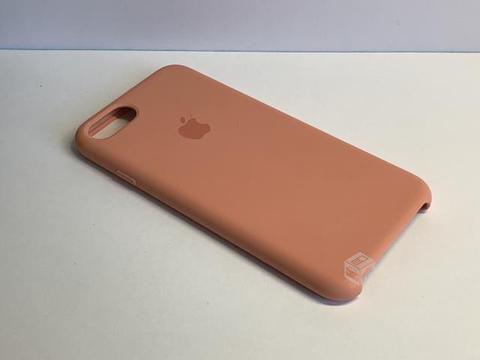 Funda de silicona Apple para iPhone 7 Rosa Flaming