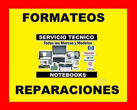 Reparación de notebook y accesorios