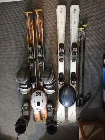 Equipo de esqui,ski completo marca dynastar y elan