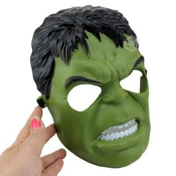 Mascara de Plástico Rígido de Hulk de Los Avengers