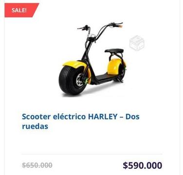 Scooter Eléctrico Harley 2 ruedas