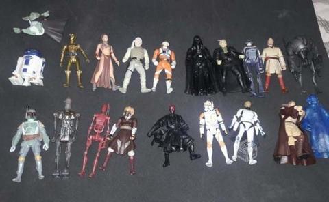 Lote figuras 3.75 star wars