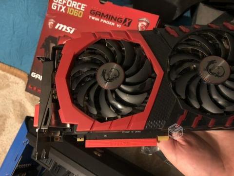 Msi GTX 1060 de 6gb gaming X