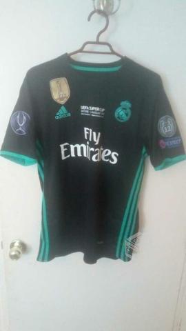 Camiseta real madrid final sup cup visita ronaldo