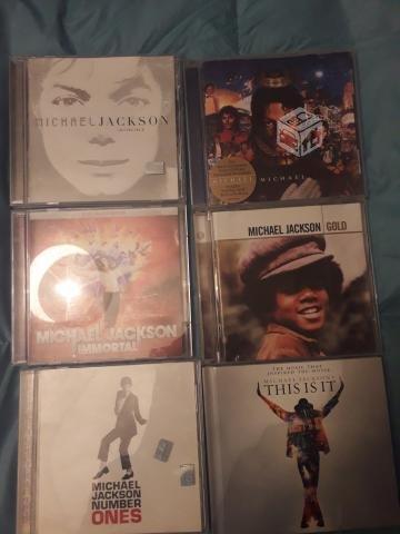6 Cds de Michael Jackson