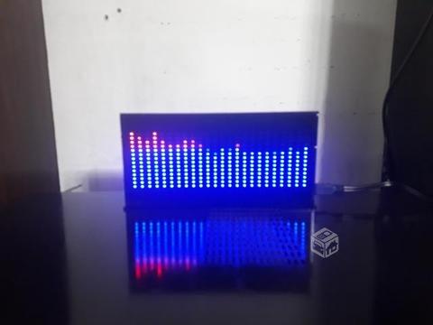 Analizador de spectro medidor led hi-fi